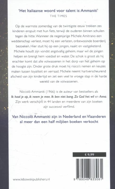 Ik ben niet bang Ik ben niet bang achterkant