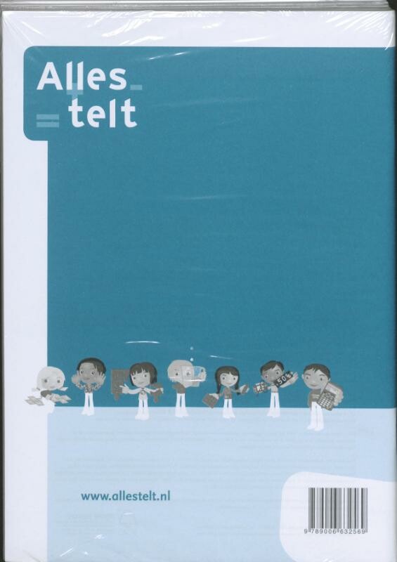 Alles telt (set a 5 ex) / Werkschrift / 6 achterkant