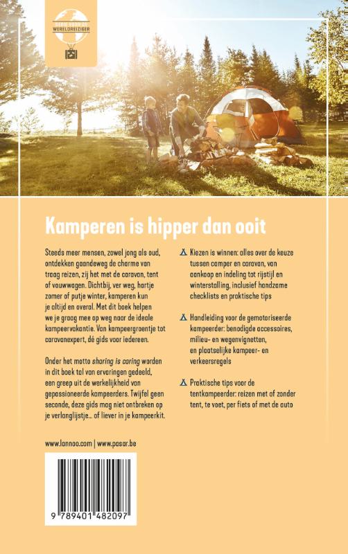 Hoe reis ik met tent en caravan achterkant