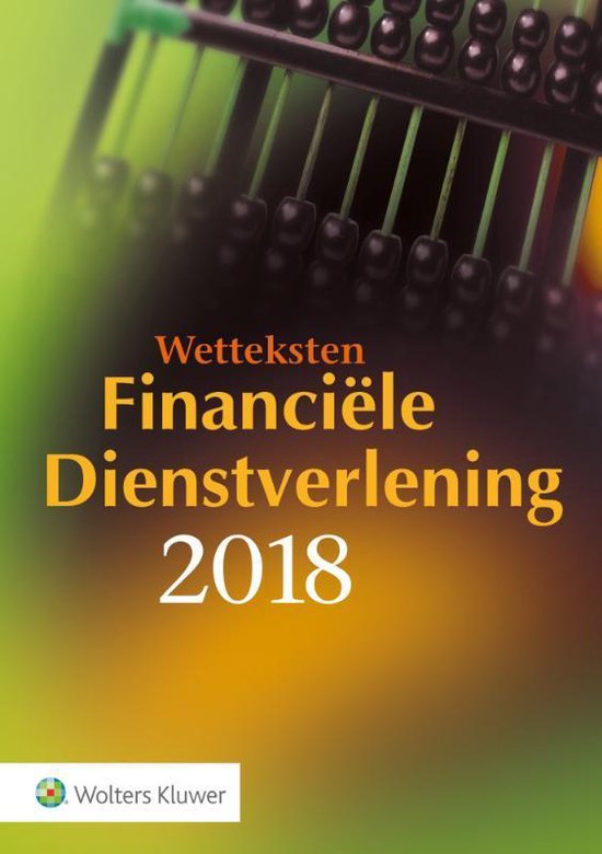 Wetteksten Financiële Dienstverlening 2018