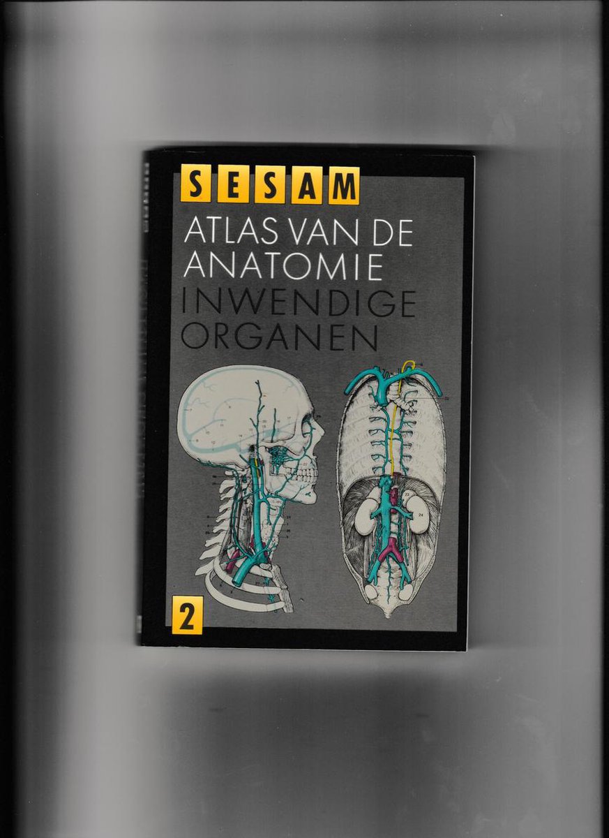 boekenbalie_9789024669172_cover Sesam atlas van de anatomie 2: inwendige organen / Sesam atlas van de anatomie / 2