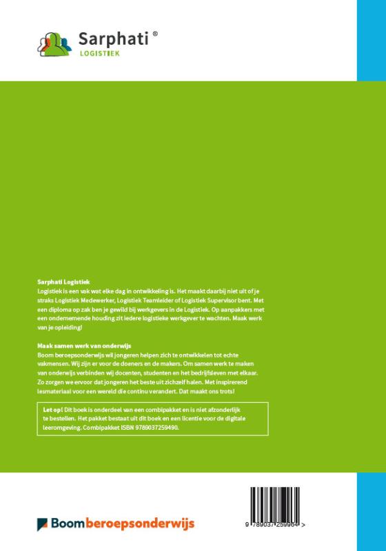 Het logistieke proces A Kwaliteitsprocedures Theorie achterkant