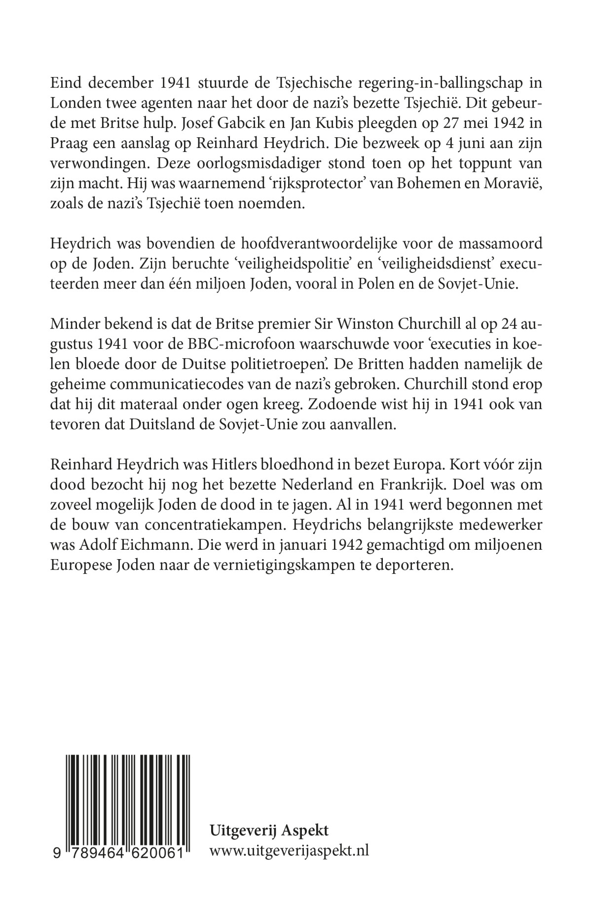 Reinhard Heydrich achterkant
