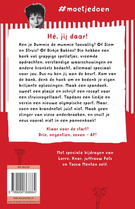 Streepjescode Rood achterkant