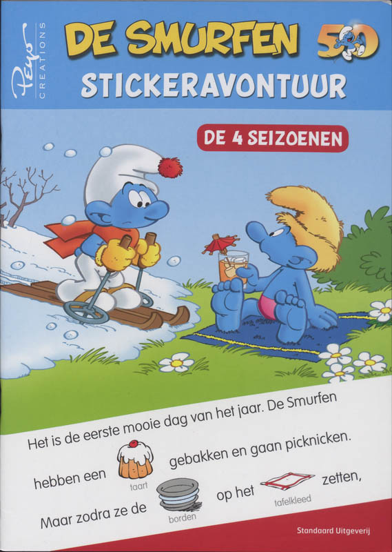 De Smurfen stickeravontuur / De 4 seizoenen / De Smurfen