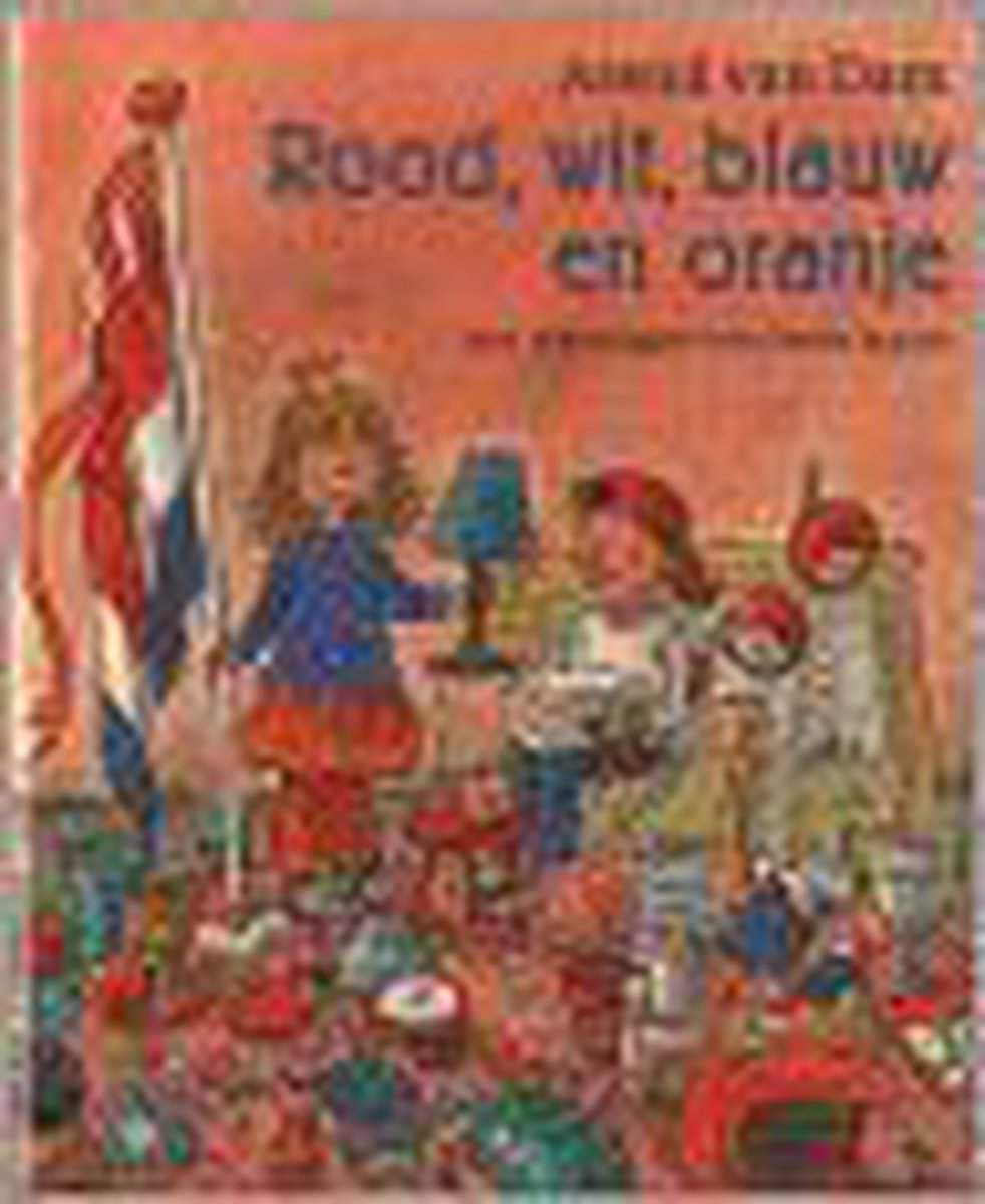 Rood, wit, blauw en oranje