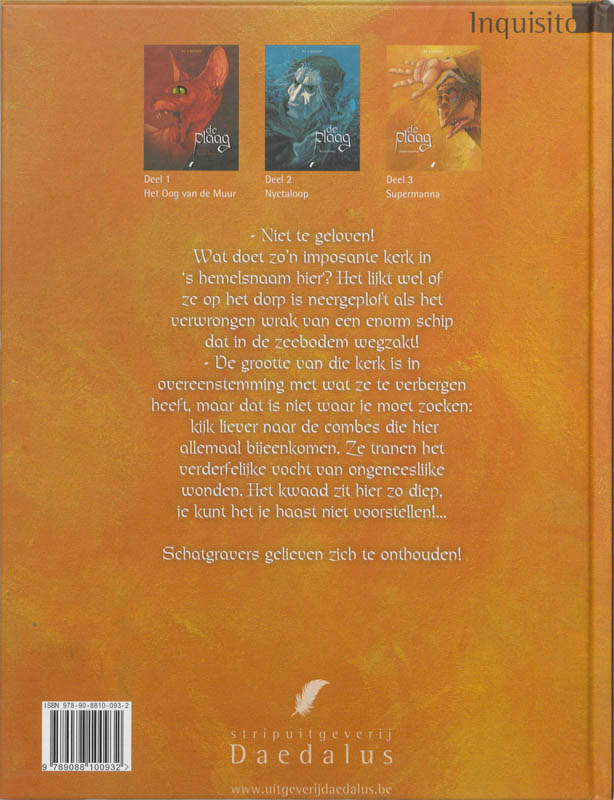 Super manne / De Plaag / 3 achterkant