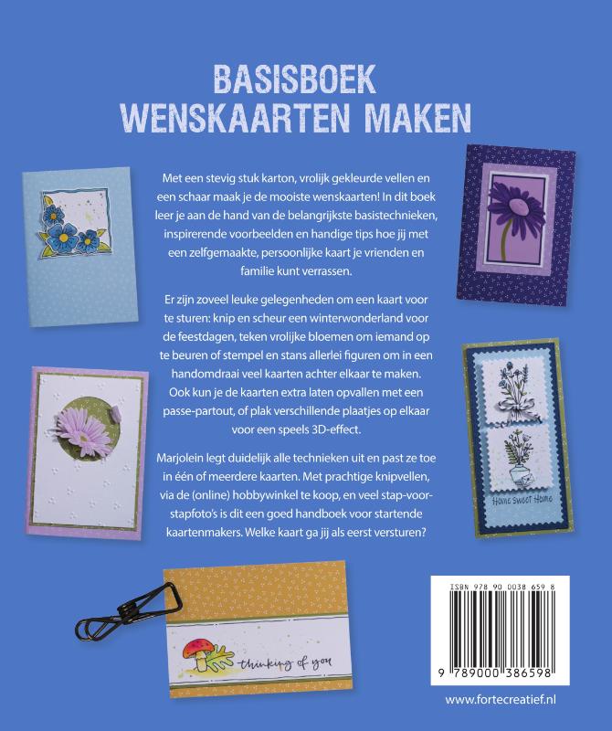 Basisboek wenskaarten maken achterkant