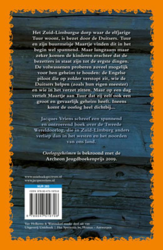Oorlogsgeheimen Oorlogsgeheimen achterkant