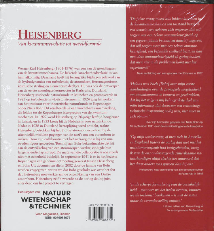 Heisenberg / Wetenschappelijke biografie / 11 achterkant