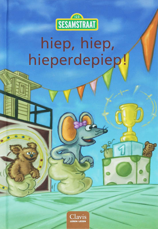 Hiep, hiep, hiep-er-de-piep / Sesamstraatboekje