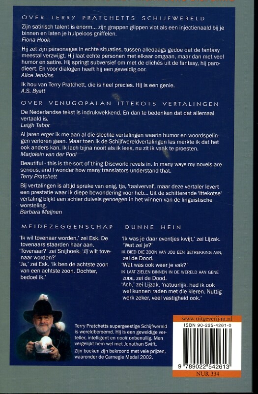 Meidezeggenschap ; Dunne Hein / De Schijfwereld dubbeldeel achterkant