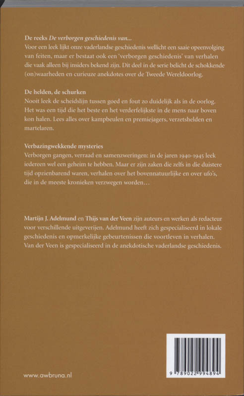 De Verborgen Geschiedenis Van De Tweede Wereldoorlog De Verborgen Geschiedenis Van De Tweede Wereldoorlog achterkant