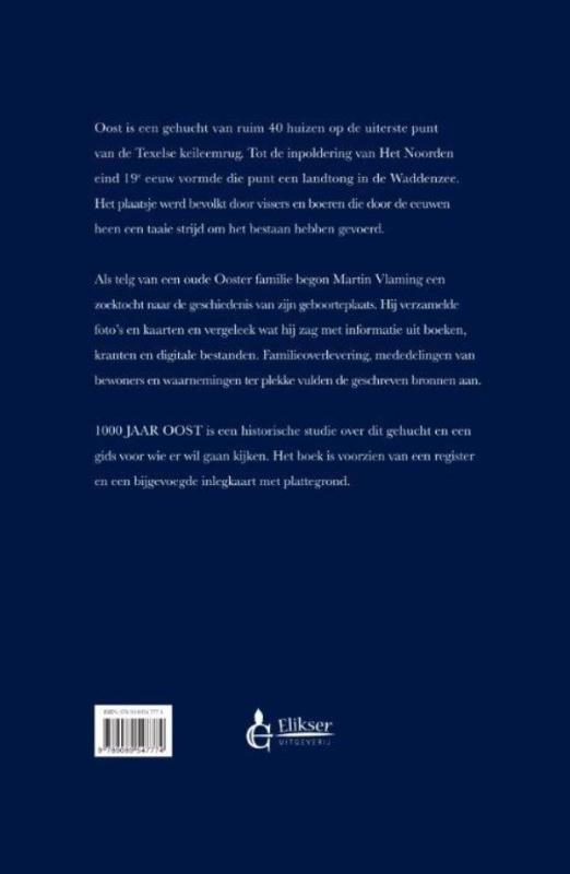1000 jaar Oost achterkant