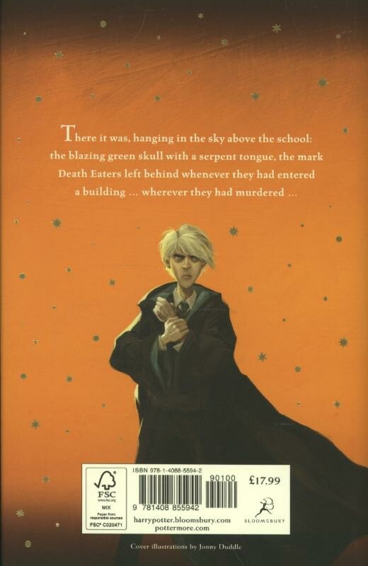 Harry Potter and the half-blood prince / Harry Potter / 6 achterkant