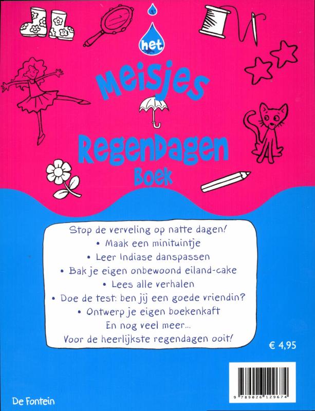 Het Meisjes Regendagenboek achterkant
