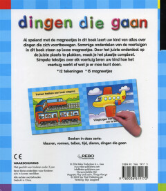 Dingen die gaan / Spelen en leren met magneetjes achterkant
