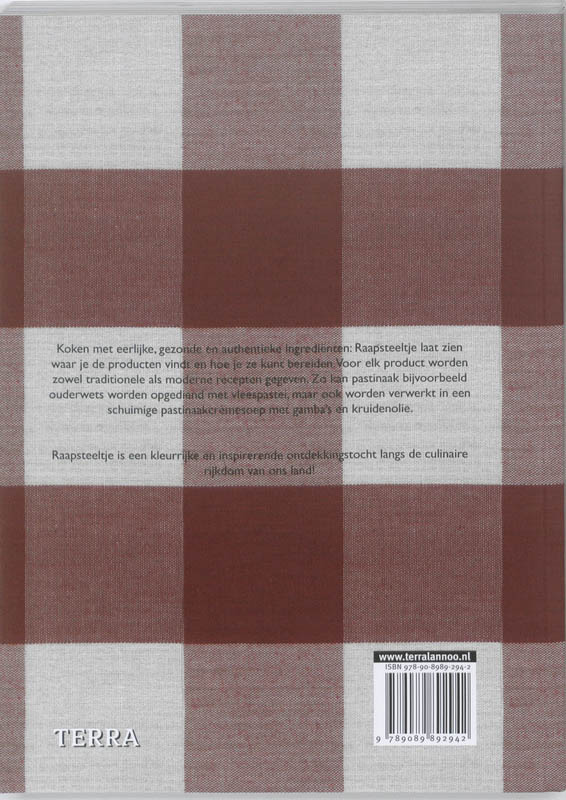 Raapsteeltje Raapsteeltje achterkant