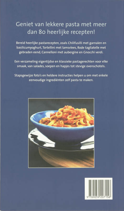 Pasta Pasta achterkant