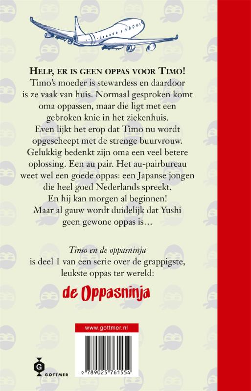 Timo en de oppasninja / Timo en de oppasninja / 1 achterkant