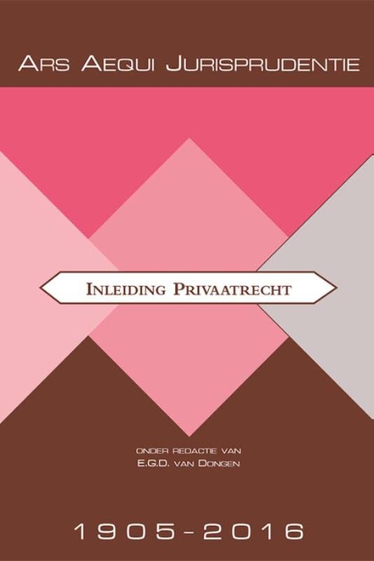 boekenbalie_9789069168258_cover Jurisprudentie inleiding privaatrecht 1905-2016 / Ars Aequi Jurisprudentie