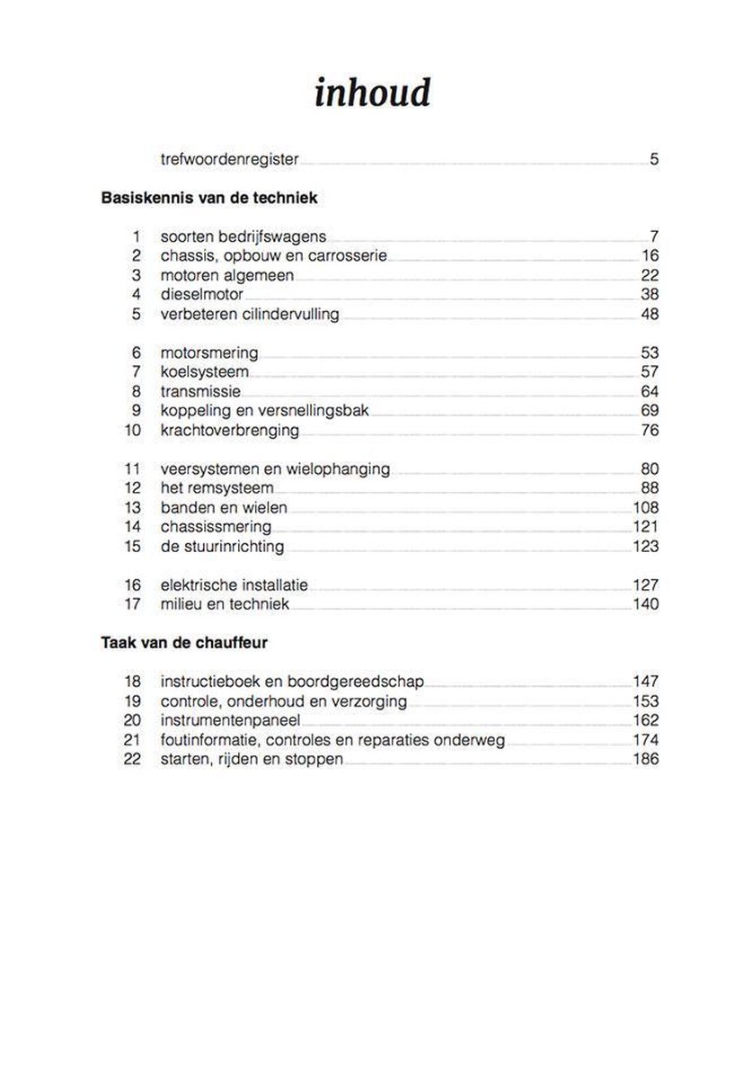 Theorieboek Techniek moderne bedrijfswagens - 21e druk