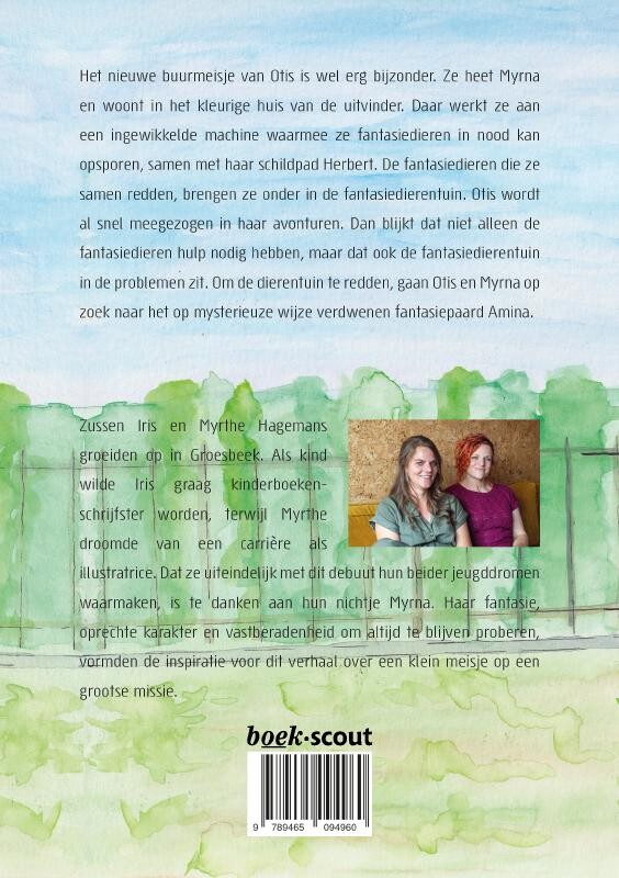 De fantasiedierentuin achterkant