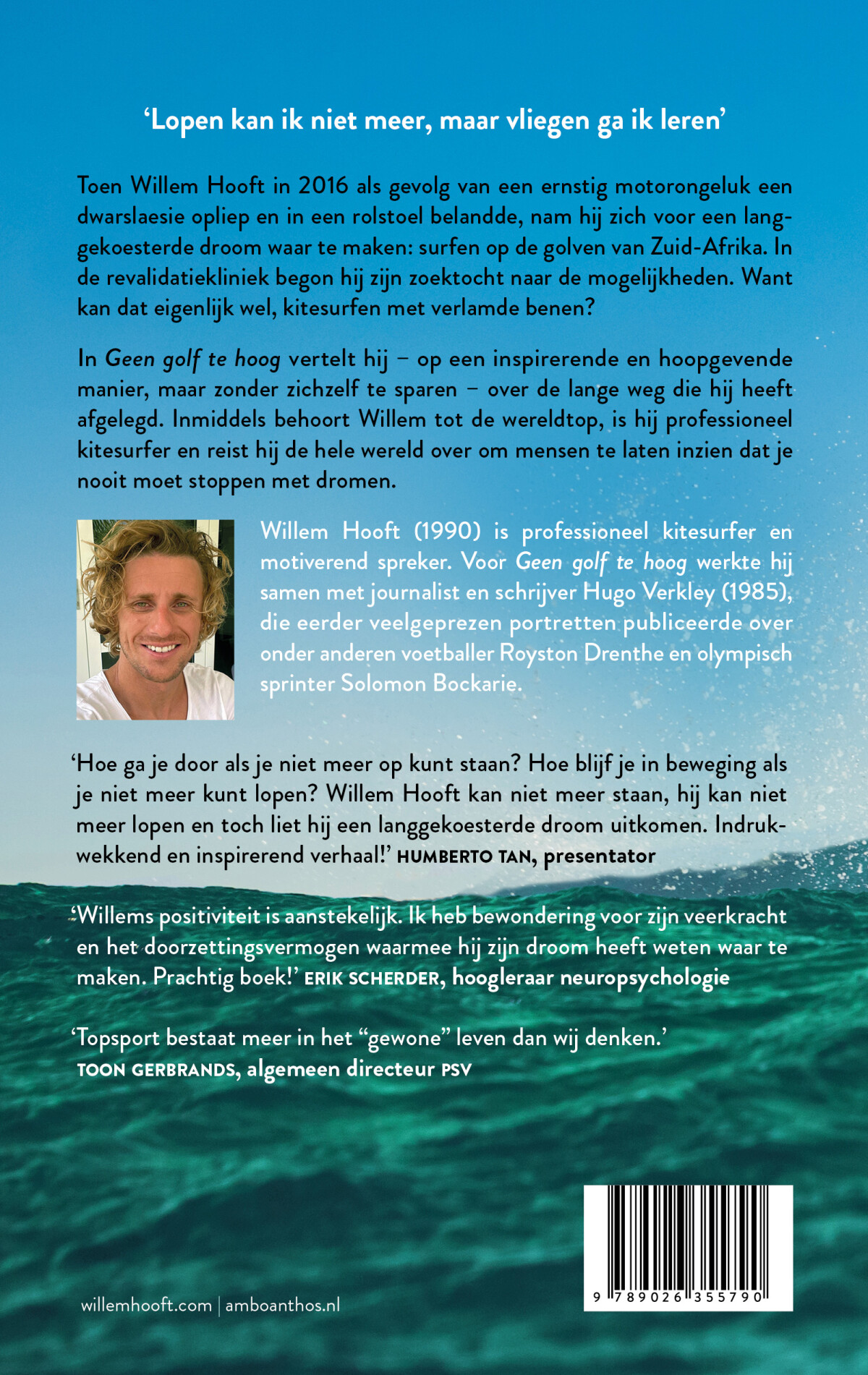 Geen golf te hoog Geen golf te hoog achterkant