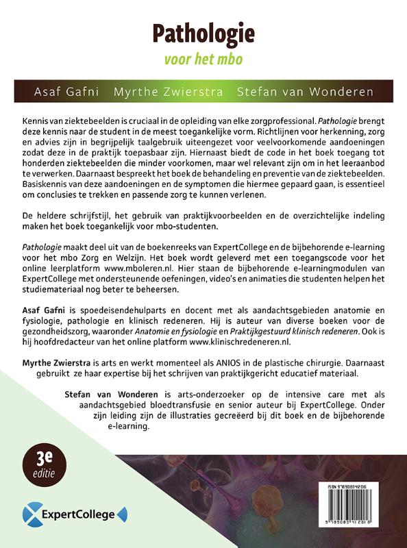 Pathologie voor het mbo achterkant