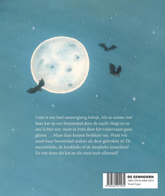 Nieuwsgierige Lotje achterkant
