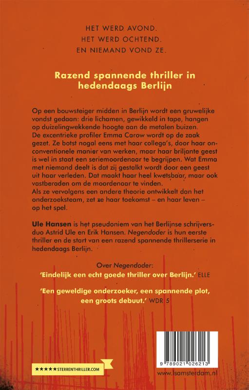 Negendoder (POD) achterkant