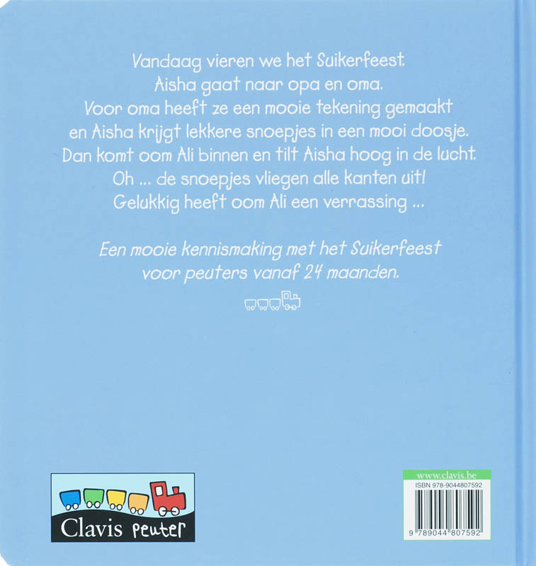 De snoepjes van Aisha / Peuterlijn achterkant