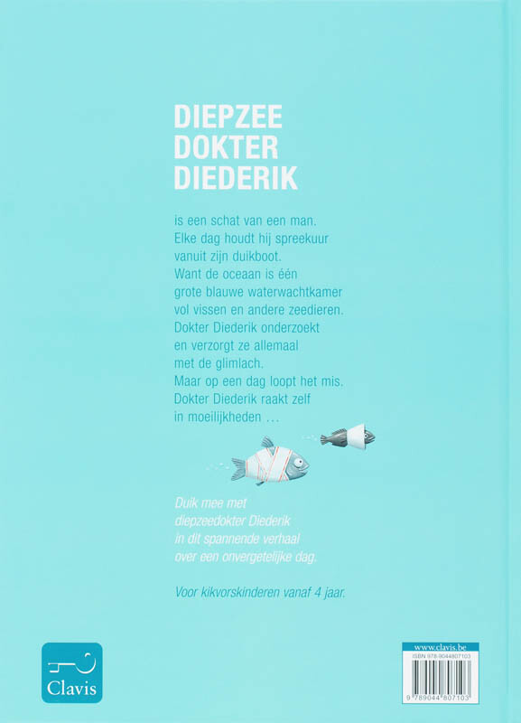 Diepzeedokter Diederik achterkant