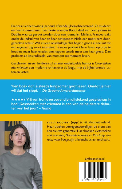 Gesprekken met vrienden achterkant