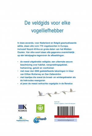 ANWB Vogelgids van Europa achterkant