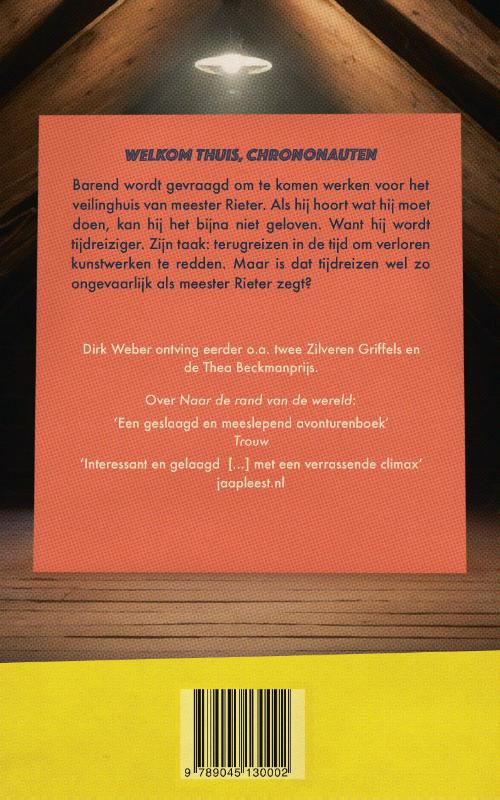 Welkom thuis, chrononauten achterkant