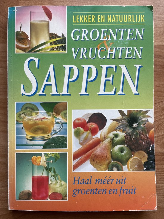 Lekker en natuurlijk groenten en vruchten sappen