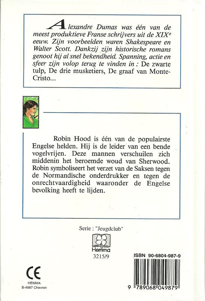 Robin Hood / Jeugdclub / 3215-9 achterkant