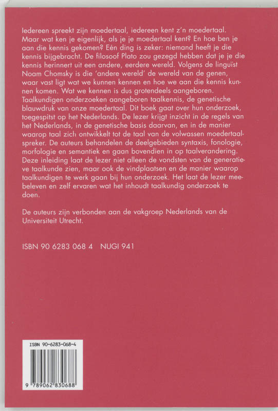 Plato's probleem achterkant