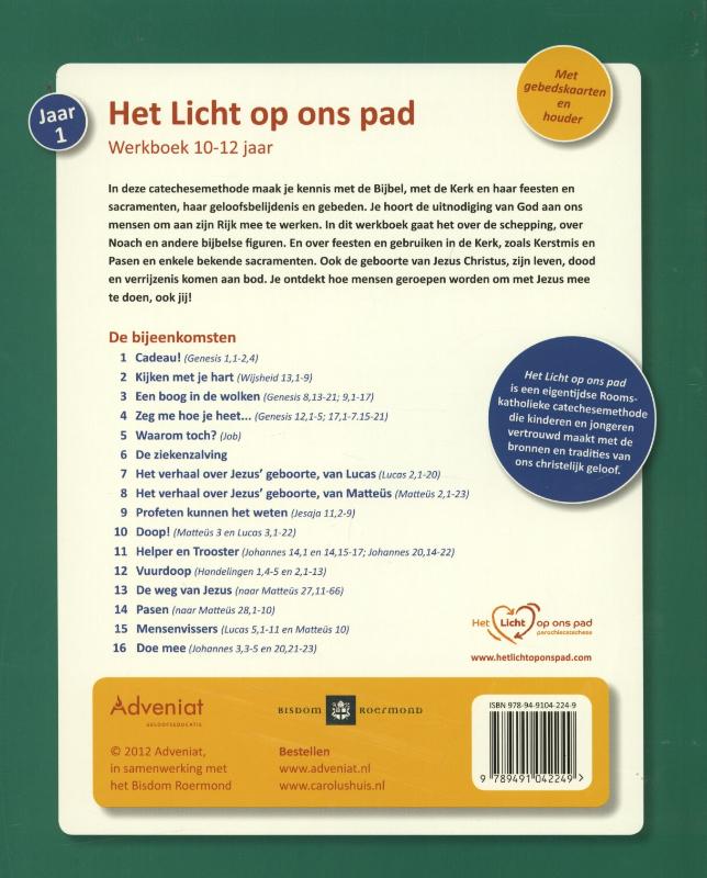 Het licht op ons pad achterkant