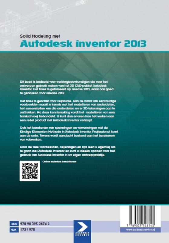 Solid modeling met autodesk inventor 2013 achterkant