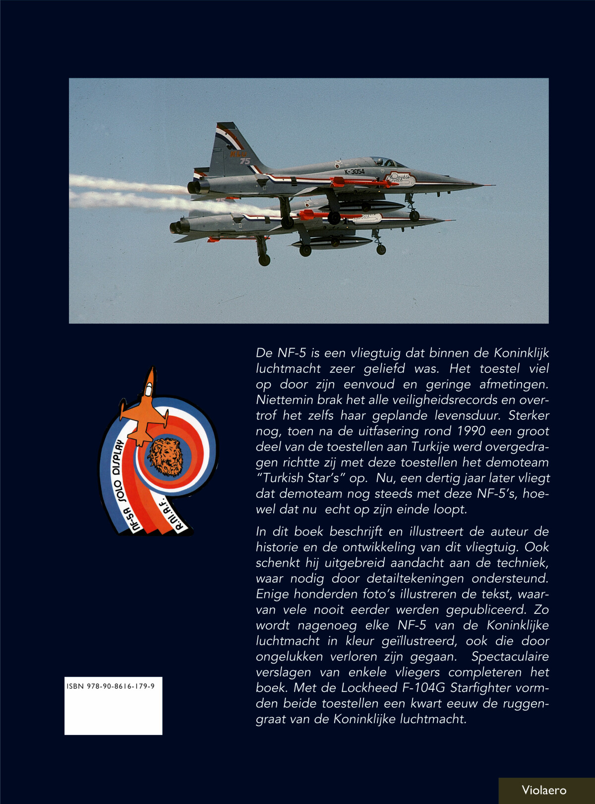 Northrop NF-5 achterkant