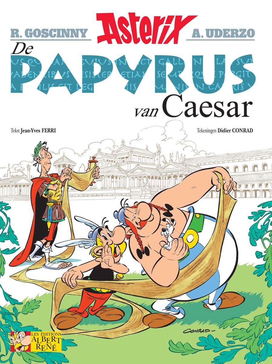 boekenbalie_9782864972723_cover Asterix 36: De papyrus van Caesar / Asterix / 36