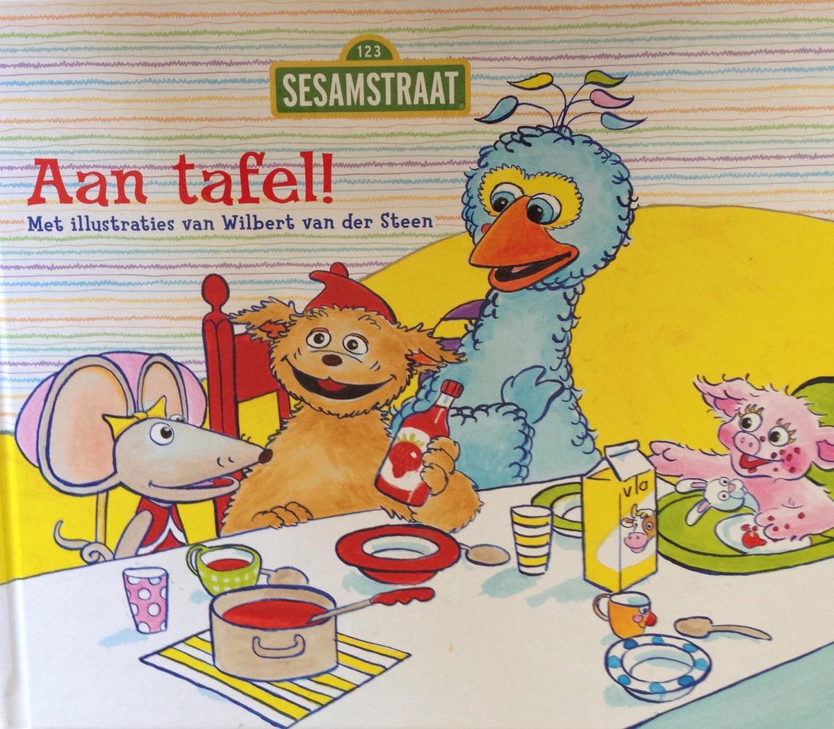 boekenbalie_9789086513154_cover Aan tafel! / Sesamstraat