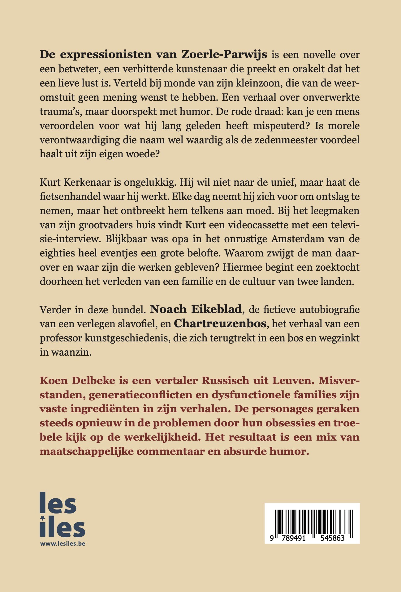 De expressionisten van Zoerle-Parwijs achterkant