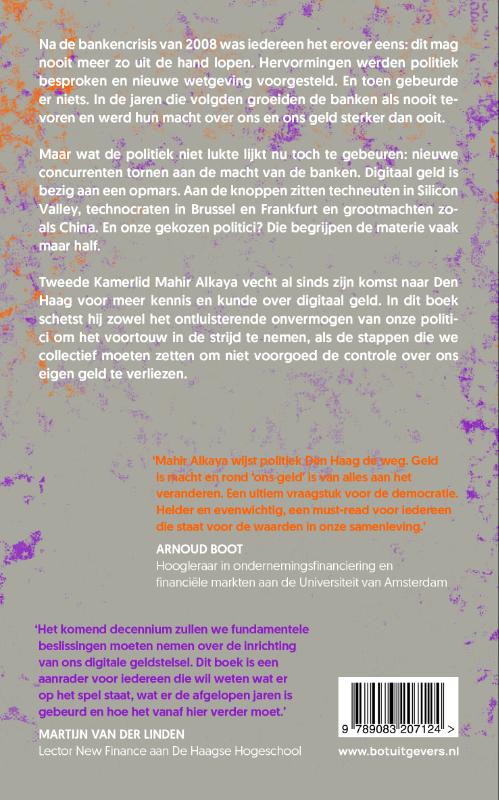 Van wie wordt ons geld? Van wie wordt ons geld? achterkant