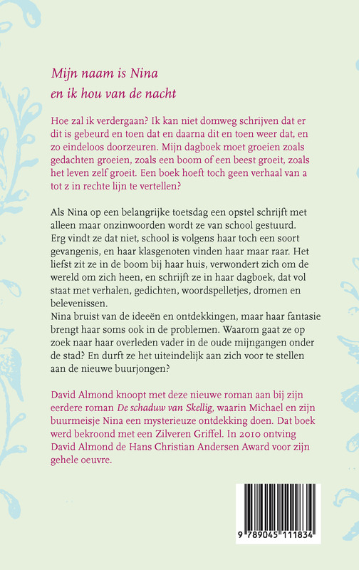 Mijn naam is Nina achterkant