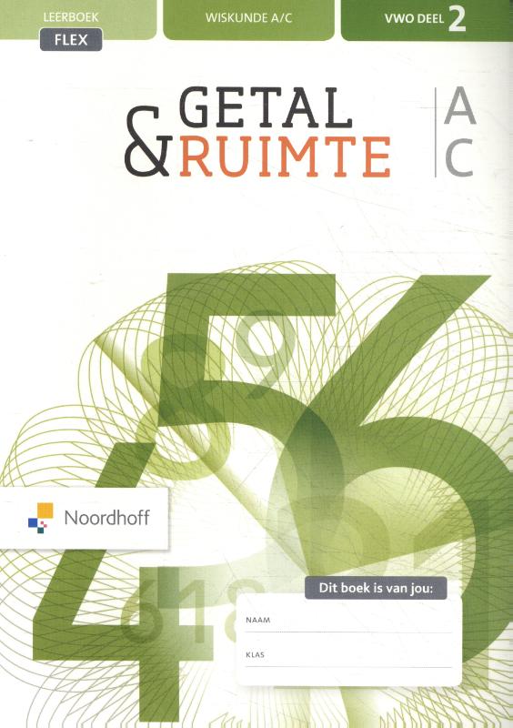 J.H. Dijkhuis Vwo Deel 2 / Getal & Ruimte / Leerboek Flex