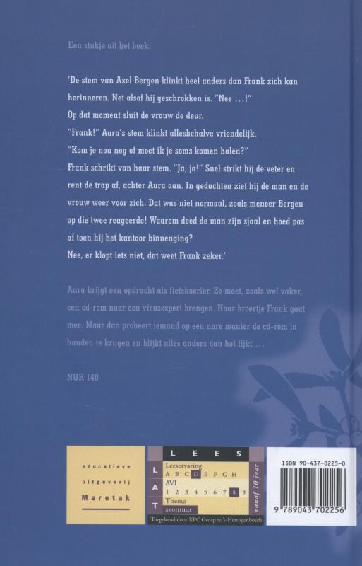 De nieuwe Maretak  -   Dubbel gevaar achterkant