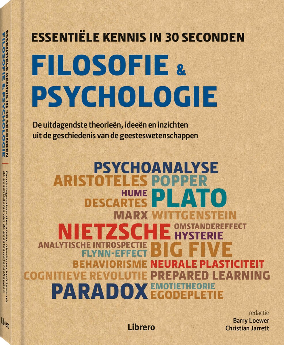 boekenbalie_9789463598125_cover Filosofie & psychologie / Essentiële kennis in 30 seconden